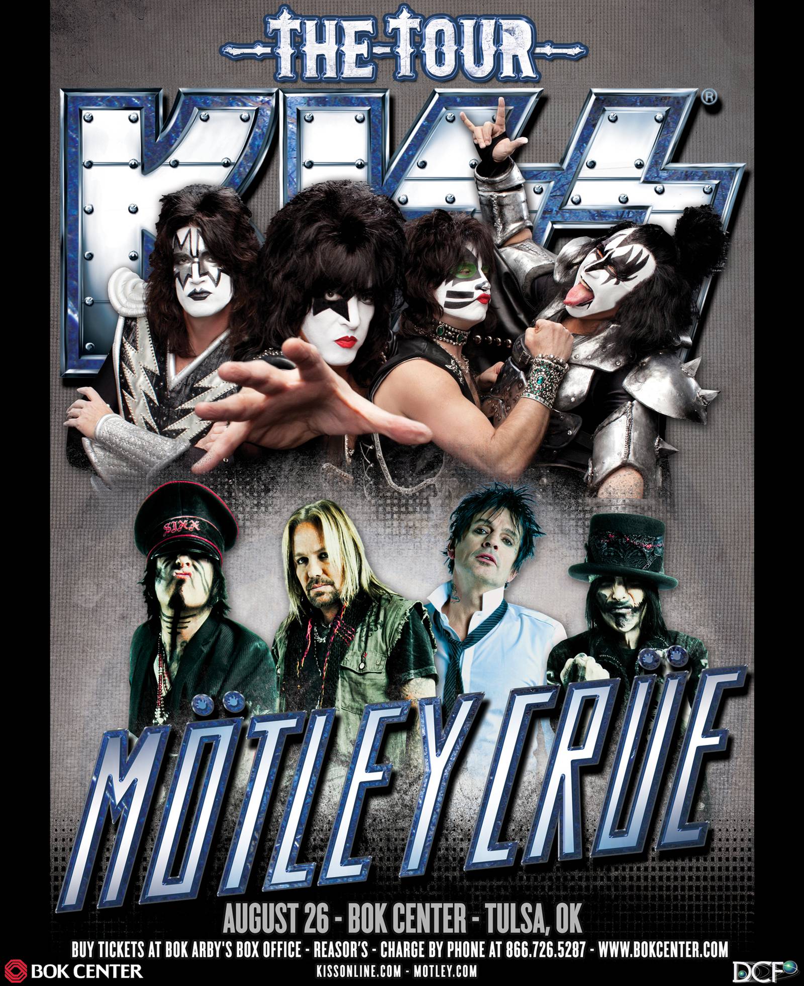 KISS, Motley Crue to rock Tulsa this summer 102.3 KRMG