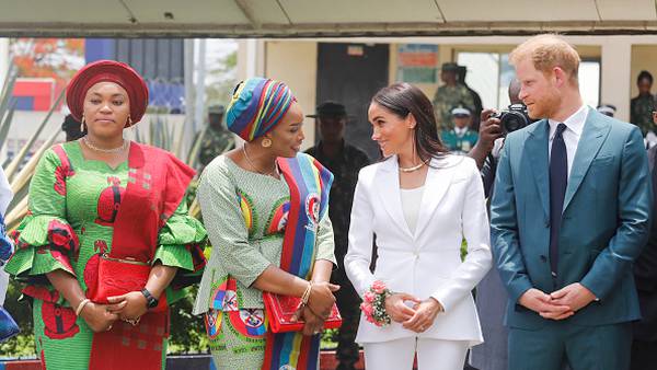 Photos: Prince Harry, wife Meghan visit Nigeria