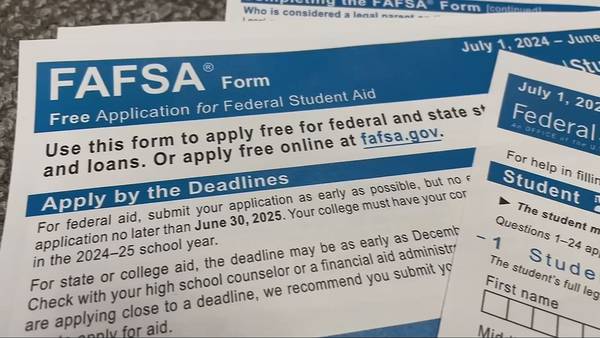 Fewer high school students submitting FAFSA applications, concerning for Oklahoma colleges