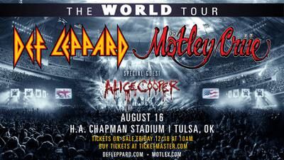 Win Tickets to See Def Leppard and Motley Crue in Tulsa