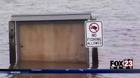 Minor flooding not a problem at Pier 51 Marina at Keystone Lake, general manager says