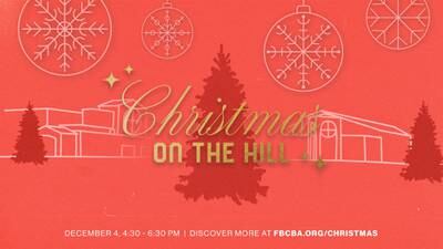 Christmas on the Hill to be held this weekend at First Baptist Church Broken Arrow
