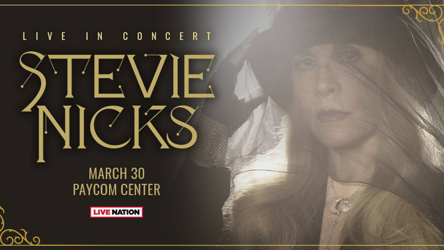Stevie Nicks will make tour stop in Oklahoma City 102.3 KRMG