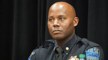 Tulsa Police Chief Wendell Franklin announces plans to step down at the end of July