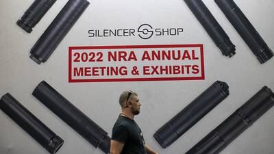 NRA convention attendees, protesters on gun control in wake of Texas school shooting