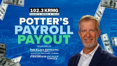 You Could Win $1,000 With The KRMG Potter’s Payroll Payout