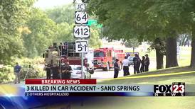 Sand Springs Police say collision claims lives of three Charles Page High School students