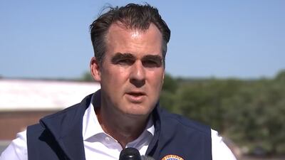 Gov. Stitt travels to Barnsdall to discuss recovery after EF-4 tornado