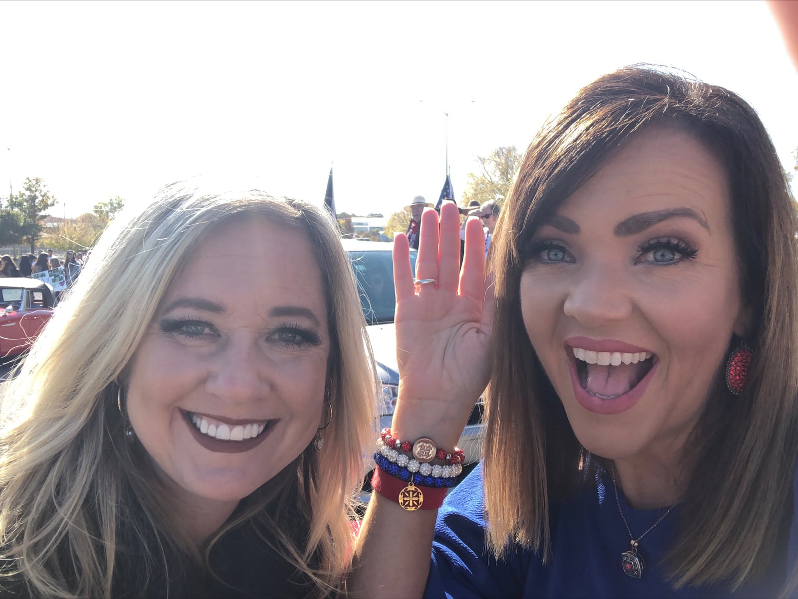 Photos FOX23's Shae Rozzi and Michelle Linn take part in the Claremore