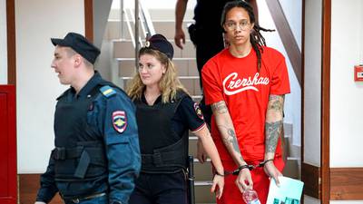 Brittney Griner pleads guilty to drug possession, smuggling, reports say