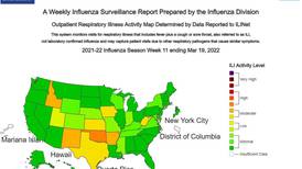 Oklahoma ranks worst in recent flu cases
