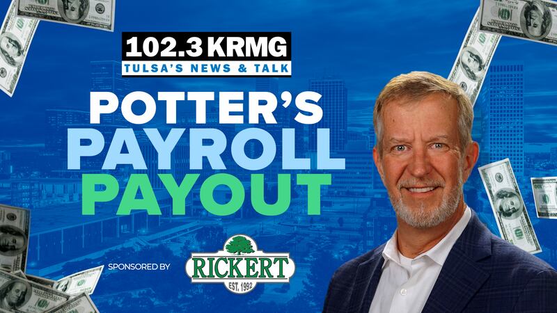 102.3 KRMG Potter’s Payroll Payout