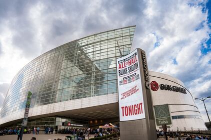 Check out all the photos from Blake Shelton's All For The Hall concert at the BOK Center on Saturday, March 30th.