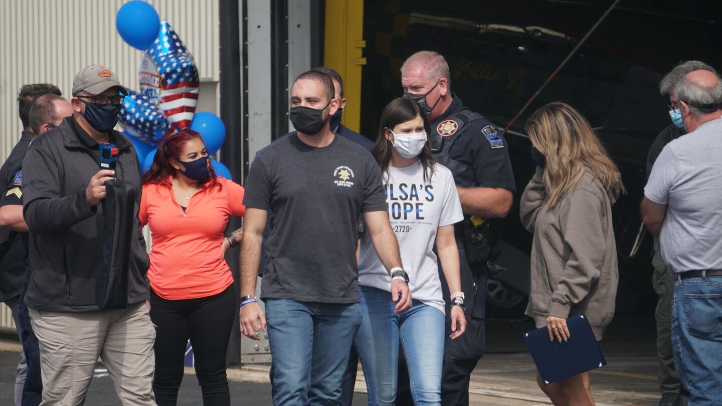 TPD Ofcr. Aurash Zarkeshan returns to Tulsa