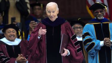 Biden tells Morehouse graduates that scenes in Gaza from the Israel-Hamas war break his heart, too