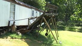 Catoosa family reaches out to community after man’s home slides off foundation, collapses